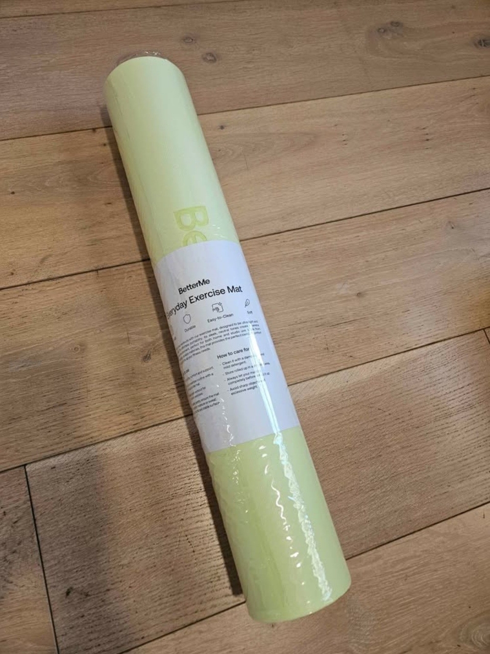 Light Yellow Everyday Exercise Mat